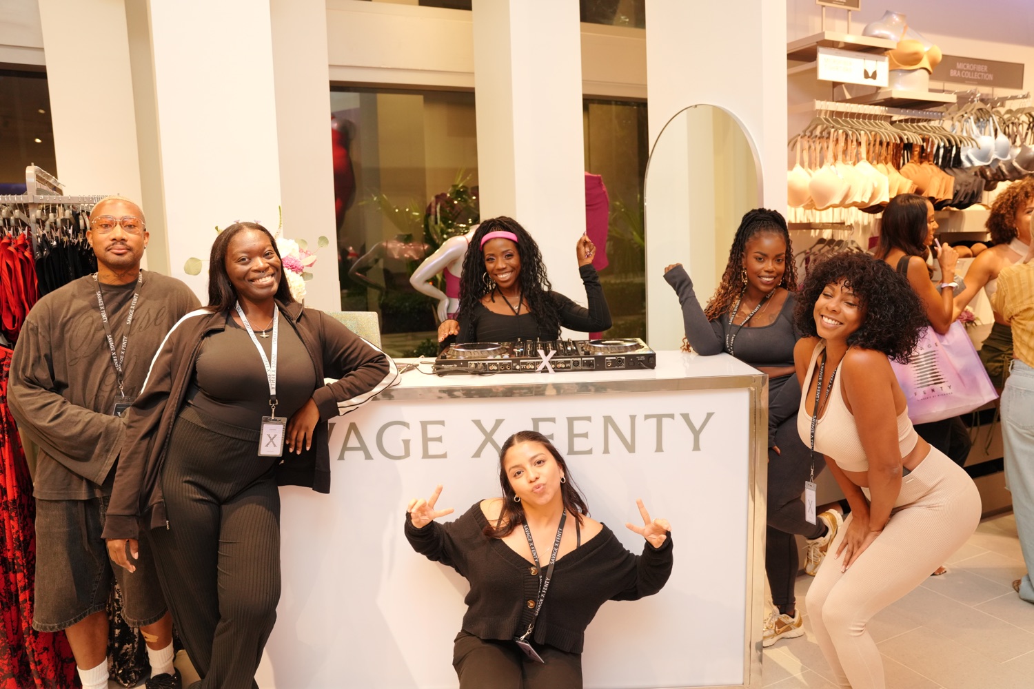 Savage X Fenty brand activation by REmixed Events